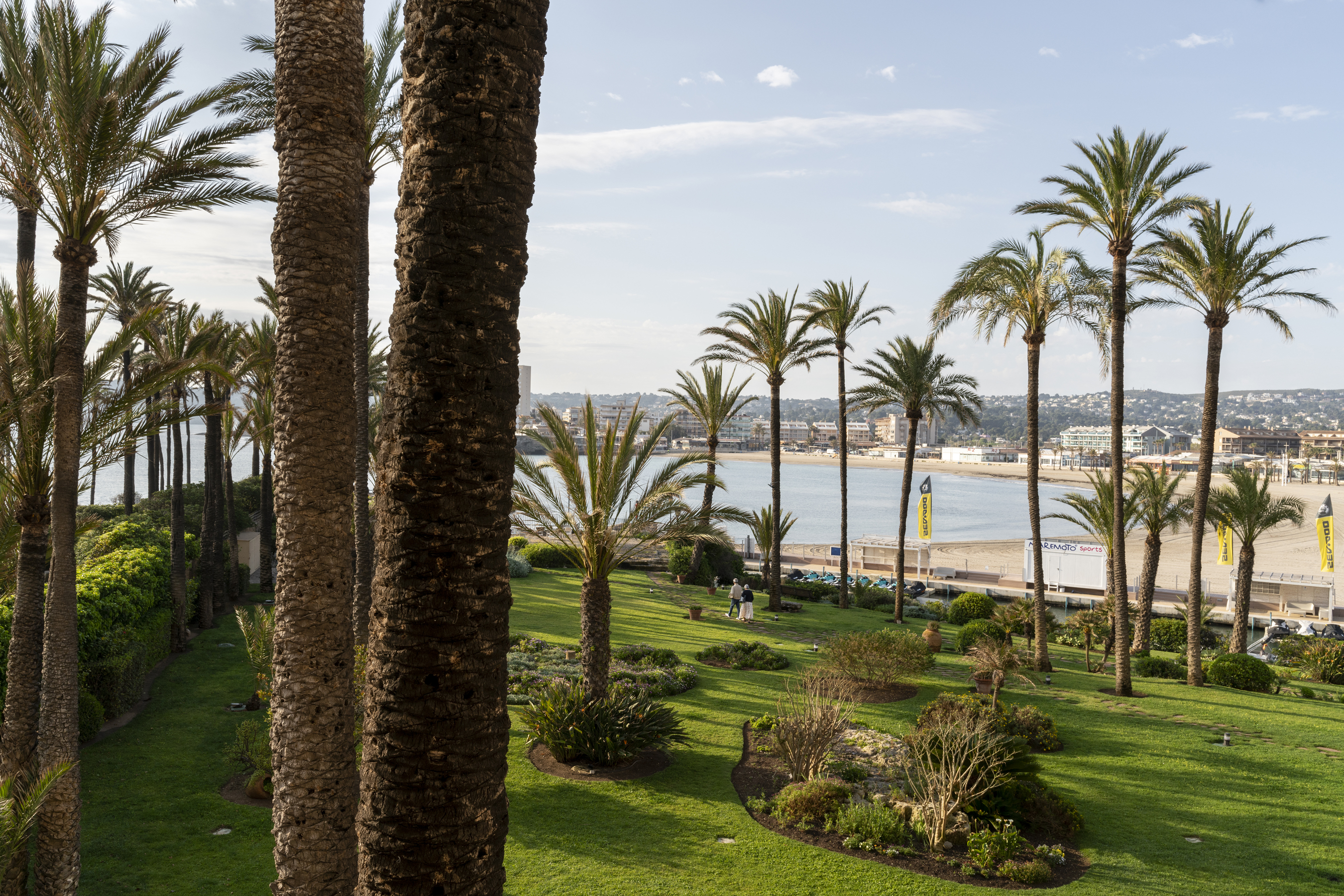 Hotel gardens